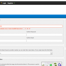 Zabroniony login
