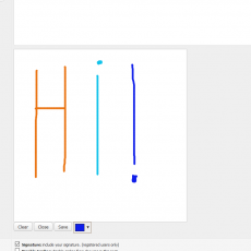MyWhiteboard (Rysowanie w odpowiedzi)