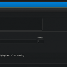 Reputation for warning